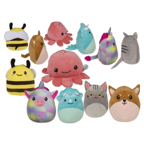 Jucării și Jocuri pentru copii - Jucarie figurina XL animalute Squishy Out of the blue 61/6732 / 35244, 6 modele asortate, 30cm