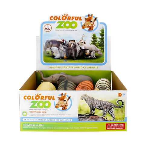 Jucarie figurine animale salbatice cu sunet MegaCreative 500763, 28 cm, 37x15x35cm, +3ani [1]