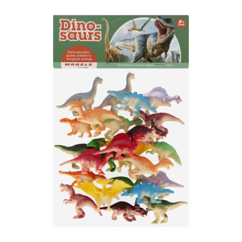 Jucării și Jocuri pentru copii - Jucarie figurine dinozauri MegaCreative 571874, 5cm, pvc, 24 buc/set, +3 ani