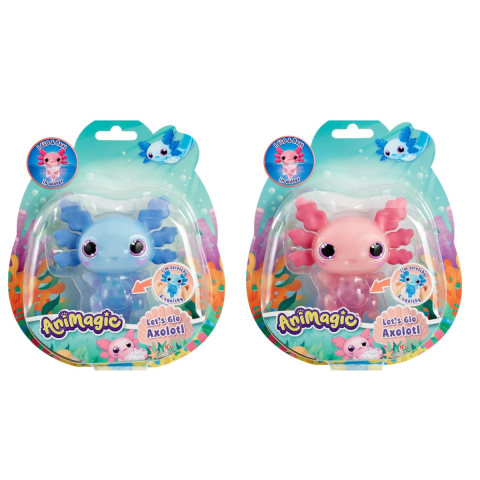 Jucării și Jocuri pentru copii - Jucarie interactiva Axolotl, diverse personaje copii varsta 4-5ani|5-7 ani|7-9 ani