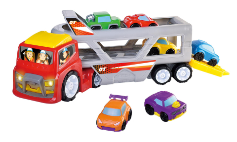 Jucarie interactiva - Camion cu platforma auto [3]