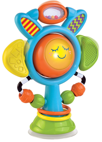 Jucarie interactiva cu ventuza - Floarea soarelui [4]