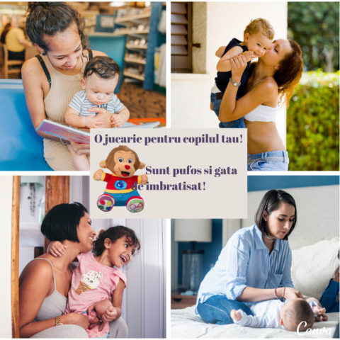 Jucarie Interactiva de Plus, Prima mea Maimutica, Vorbeste Romana, Varsta 18 luni+ [1]
