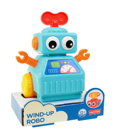 Jucării și Jocuri pentru copii - Jucarie interactiva - Robotel cu cheita (albastru)