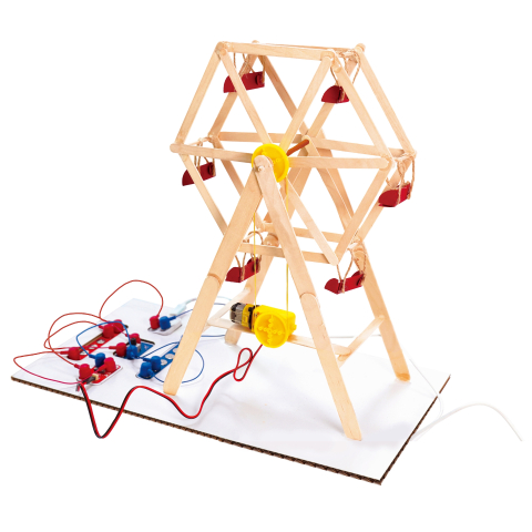 Jucarie Labbox - Circuit Explorer Boost, 90+ experimente (47 piese), copii varsta 8 ani+ [6]