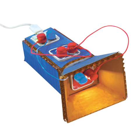 Jucarie Labbox - Circuit Explorer Lab Kit, 100+ experimente (76 piese), copii varsta 8 ani+ [11]