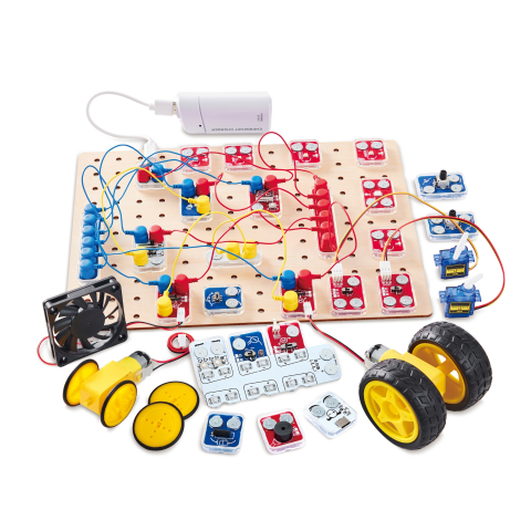 Jucarie Labbox - Circuit Explorer Lab Kit, 100+ experimente (76 piese), copii varsta 8 ani+ [8]