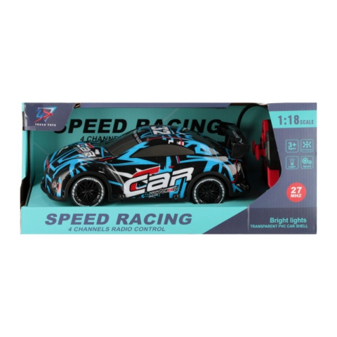 Jucării și Jocuri pentru copii - Jucarie masina curse nr. 32 MegaCreative 571231, 22x8x10cm, cu telecomanda, pvc, +3ani