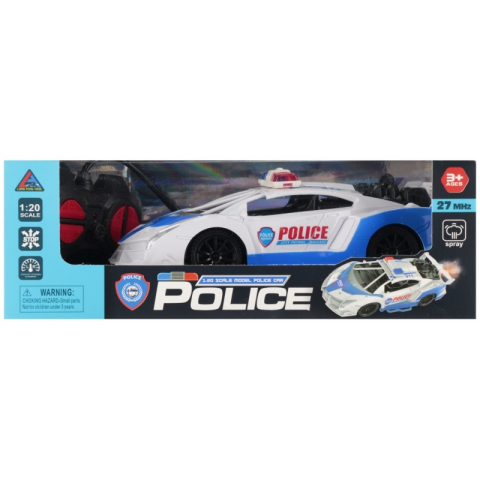 Jucarie masina de politie cu telecomanda MegaCreative 571220, 26x9x13cm, pvc [1]