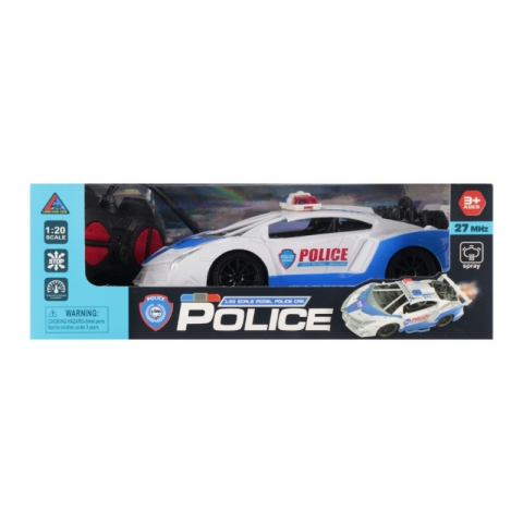 Jucării și Jocuri pentru copii - Jucarie masina de politie cu telecomanda MegaCreative 571220, 26x9x13cm, pvc