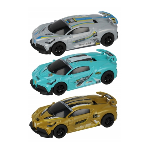 Jucarie masina Nascar MegaCreative 573911, 16 cm, 16x4x8cm, 6 buc/display, pvc, +3an [1]