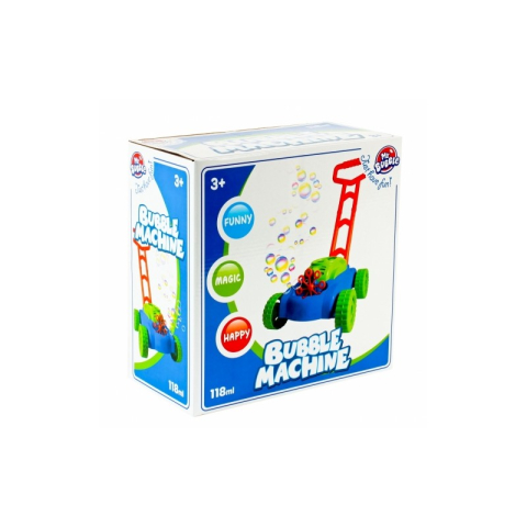 Jucarie masina tuns iarba cu baloane din sapun + solutie, My Bubble, plastic, 468959, 118ml [1]