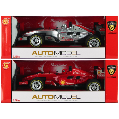 Jucării și Jocuri pentru copii - Jucarie masini Formula1, 47x17x19cm, pvc, telecomanda, 3+ ani, MegaCreative, 542716