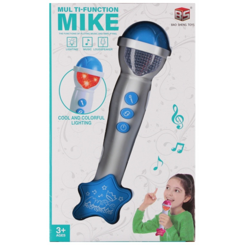 Jucarie microfon cu efecte luminoase si sonore MegaCreative 573949, 23x6cm, +3ani [1]