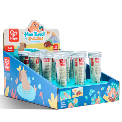 Jucării și Jocuri pentru copii - Jucarie - Mini puzzle de calatorie varsta 3 ani+,6 ani+,8 ani+