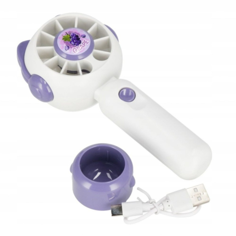 Jucarie mini ventilator, pisicuta, MegaCreative, 8x16x5cm, 576847, USB, diverse culori [2]