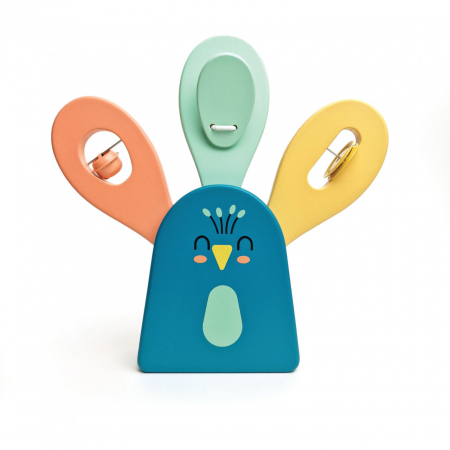 Set 4 instrumente muzicale de ritm, Jucarie Montessori, Svoora, varsta 3 - 6 ani, Baiat, Fata [1]