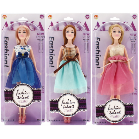 Jucării și Jocuri pentru copii - Jucarie papusa Alyssa 29cm, diverse modele, +3 ani, MegaCreative, 524117
