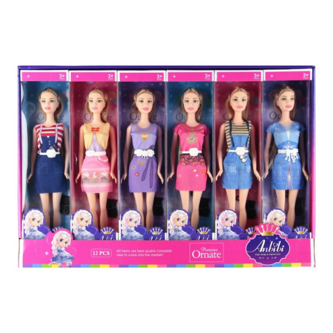 Jucării și Jocuri pentru copii - Jucarie papusa Anbibi 29cm, diverse modele, +3 ani, MegaCreative, 544397