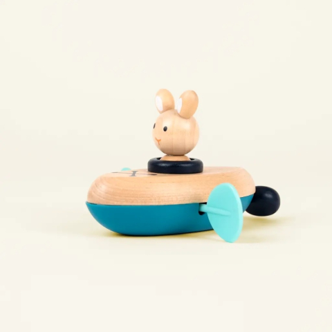 Jucarie pentru baie - Barcuta iepuras, Egmont Toys Baiat, Fata, varsta 1 - 3 ani, 3 - 6 ani [2]