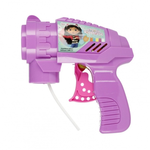 Jucarie pistol baloane din sapun cu solutie, My Bubble Gabby's Doll House, 528966, 60ml [2]