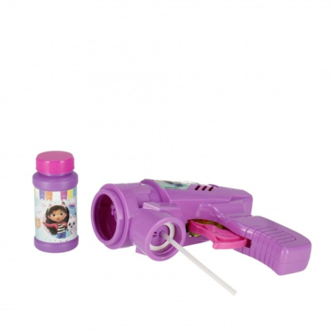 Jucarie pistol baloane din sapun cu solutie, My Bubble Gabby's Doll House, 528966, 60ml [1]