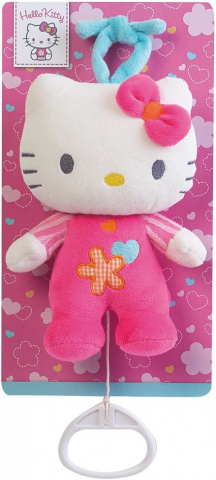 Jucării bebeluși - Jucarie Plus Muzicala Jemini 19cm Hello Kitty