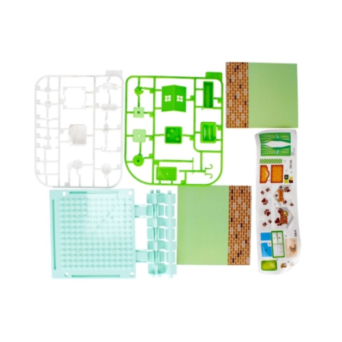 Jucarie set blocuri pentru constructie Mega Creative 482607, camera [2]