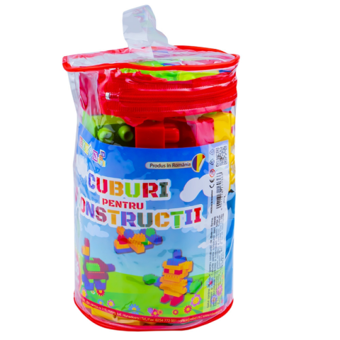 Jucarie set cuburi pentru constructie RT, 36 de piese, plastic, 16036 [5]