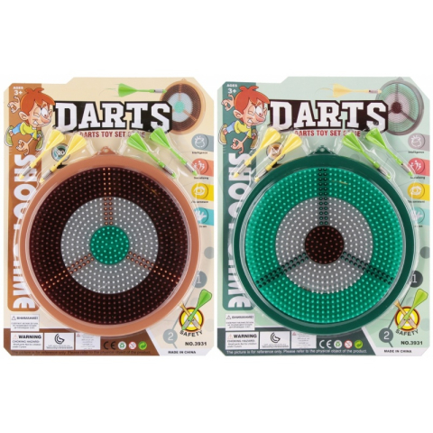 Jucarie set darts + 4 sageti MegaCreative 567879, 24x24x24cm, pvc, +3ani [1]