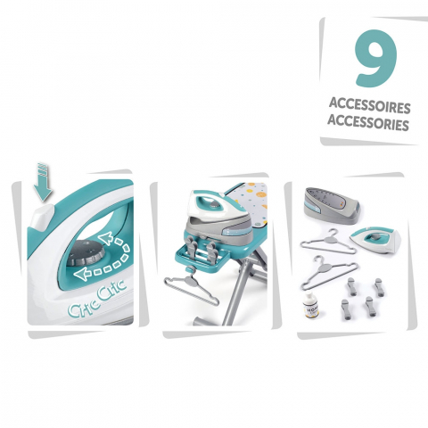 Jucarie Smoby Masa si fier de calcat verde [2]