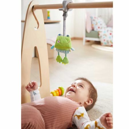 Jucarie zornaitoare cu agatatoare, model Broscuta - Micostore.ro [1]