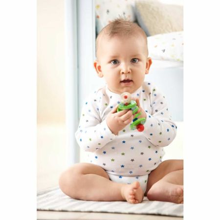 Jucarie zornaitoare, din lemn cu discuri, Omida - Micostore.ro [1]