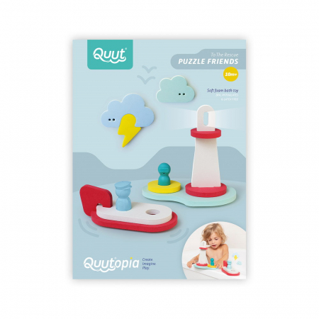 Jucarii de baie din spuma, Echipa de interventie, Quut Toys, 2-7 ani [1]