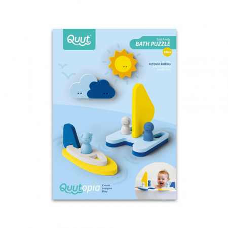 Jucarii de baie din spuma, Navigatorii, Quut Toys, 2-7 ani [5]