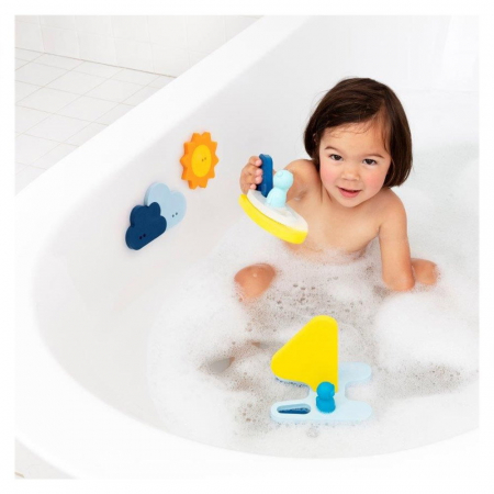 Jucarii de baie din spuma, Navigatorii, Quut Toys, 2-7 ani [3]