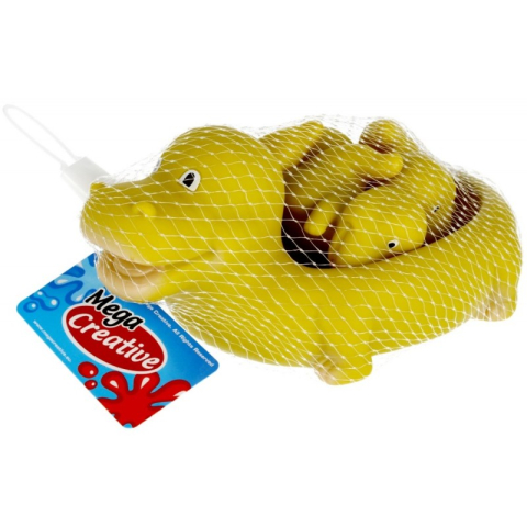 Jucării și Jocuri pentru copii - Jucarii de baie - familie de dinozauri, 3+ ani, MegaCreative, 460046