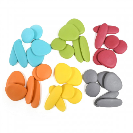 Junior Pebbles, set pietricele in culori naturale, 2-7 ani [3]