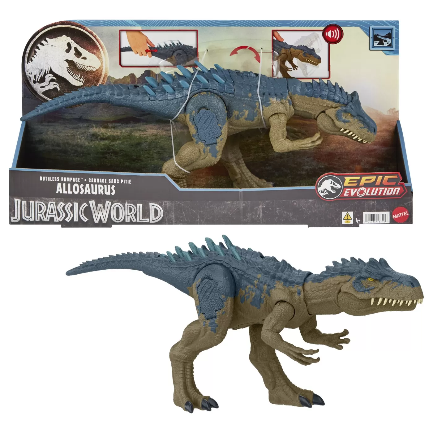 Jurassic world epic evolution dinozaur allosaurus, copii varsta 4 ani pana la 8 ani [6]