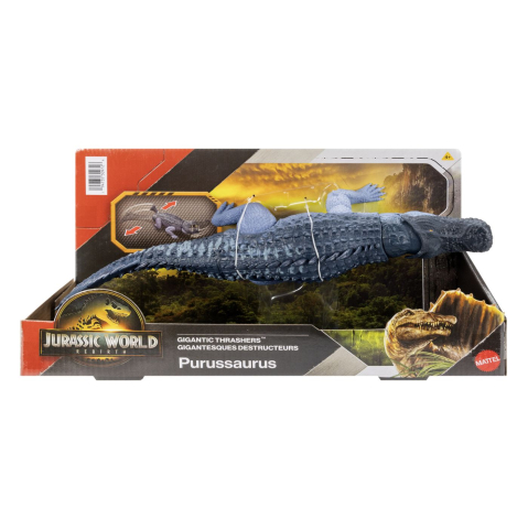 Jucării și Jocuri pentru copii - Jurassic world renasterea dinozaur gigantic purussaurus interactiv copii varsta 4 ani - 10 ani