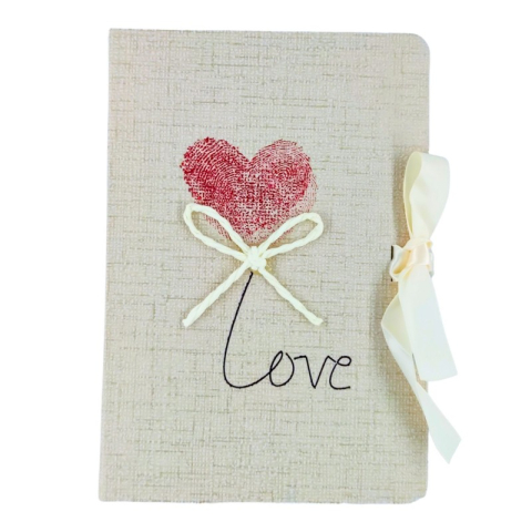 Jurnal A5 CNX Love 9802-2, 256 pagini, coperta carton diverse culori, cu snur [4]