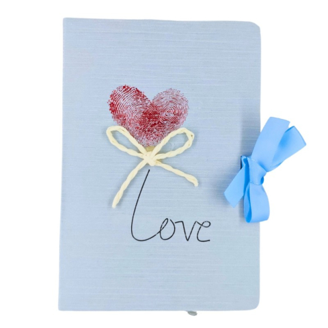 Jurnal A5 CNX Love 9802-2, 256 pagini, coperta carton diverse culori, cu snur [1]