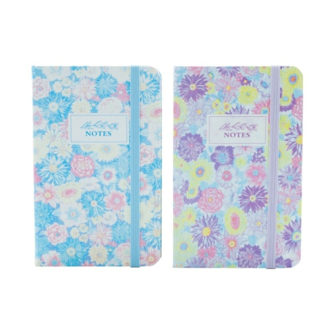 Agende, Jurnale și Carnețele Copii - Jurnal A6 CNX 5702-8, 160 pagini, fluturi, coperta carton, cu elastic