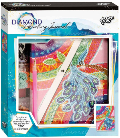 Agende, Jurnale și Carnețele Copii - Jurnal cadou A5 Diamond Painting