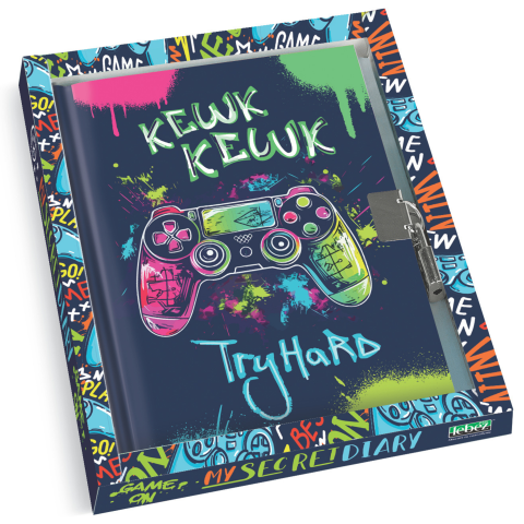 Jurnal Gaming, cu cutie cadou, 80 de pagini, 13 x 18 cm (6 buc/display), copii varsta 5 ani+,8 ani+ [2]