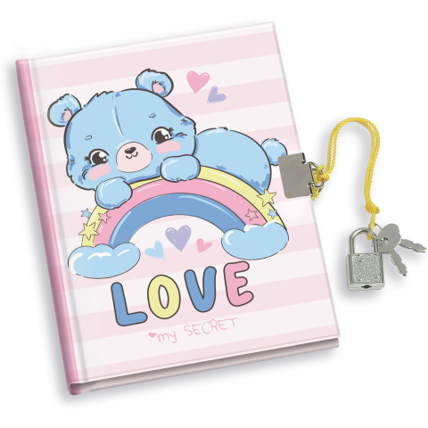Jurnal Love, cu cutie cadou, 80 de pagini, 13 x 18 cm (6 buc/display), copii varsta 5 ani+,8 ani+ [1]