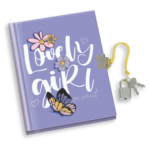 Jurnal Lovely & Cute, cu cutie cadou, 80 de pagini, 13 x 18 cm (6 buc/display), copii varsta 5 ani+,8 ani+ [2]