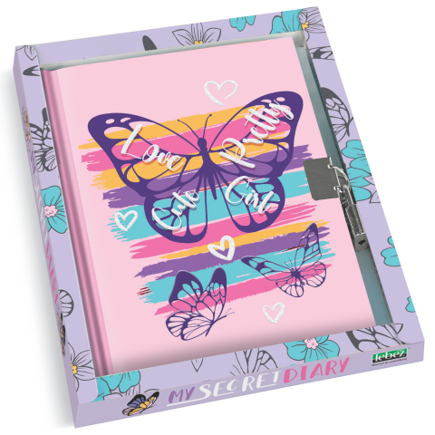 Jurnal Lovely & Cute, cu cutie cadou, 80 de pagini, 13 x 18 cm (6 buc/display), copii varsta 5 ani+,8 ani+ [5]