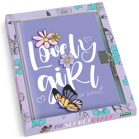 Jurnal Lovely & Cute, cu cutie cadou, 80 de pagini, 13 x 18 cm (6 buc/display), copii varsta 5 ani+,8 ani+ [6]