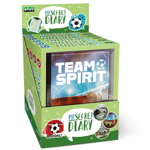 Agende, Jurnale și Carnețele Copii - Jurnal secret Football Time cu lacat, 3 modele asortate, pret/1 buc